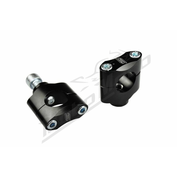 SCAR Ø22,2mm Bar Mounts +35mm Height Drilled SCAR Triple Clamp