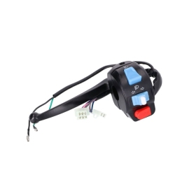 101 OCTANE Left Handle Switch Assembly with Brake Lever version 2. Baja / Baotian / Kreidler / Rex / Sachs 50 98-21 