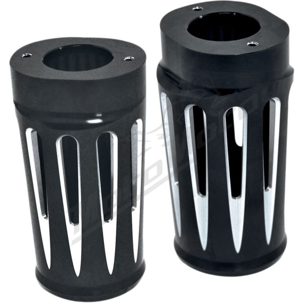 ARLEN NESS Aluminum Fork Boot Covers Harley Davidson FLSTSI / FLSTS 1450cc 00-03