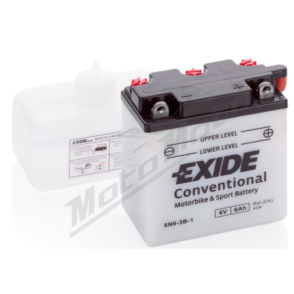 Akumuliatorius EXIDE 6N6-3B-1 6V 6ah