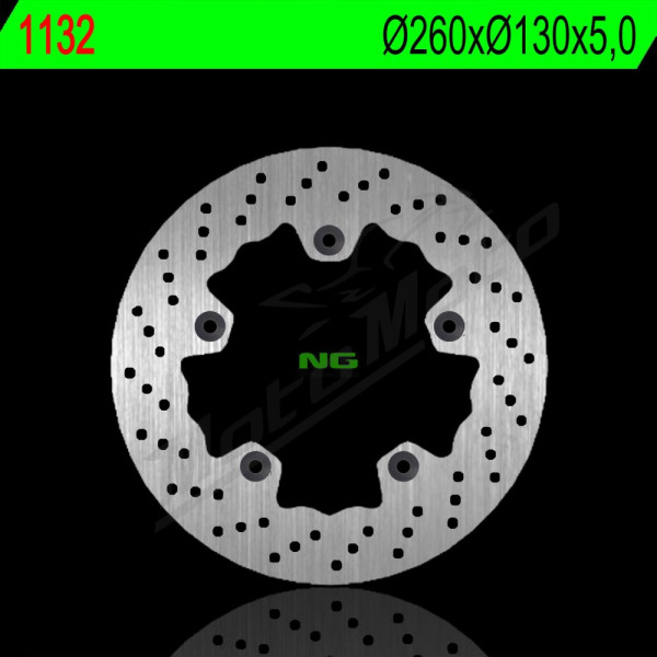 NG Front Brake Disc 260X130X5,0mm TGB X-Motion 125cc 09-10
