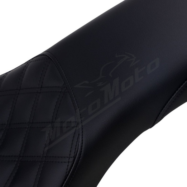 SADDLEMEN Profiler Lattice Stitch Seat Black Harley Davidson FLDE / FLHC / FXBBS / FXSST 1750-1923 18-25
