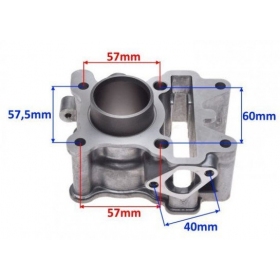 Cylinder set MaxTuned YAMAHA-Minarelli LC 49cc / Ø38 / PIN Ø10 4T