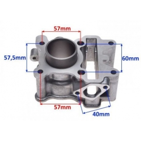 Cilindro komplektas MaxTuned YAMAHA-Minarelli LC 49cc / Ø38 / PIN Ø10 4T