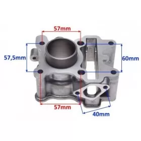 Cylinder set MaxTuned YAMAHA-Minarelli LC 49cc / Ø38 / PIN Ø10 4T