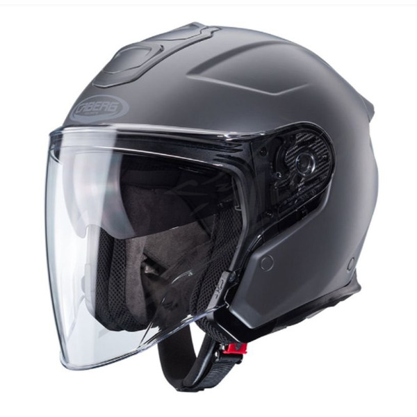 Helmet Open Jet Caberg Flyon II Matte Grey