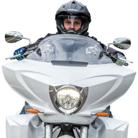 KLOCK WERKS Low Flare™ Windshield VICTORY CROSS COUNTRY 106 10-17