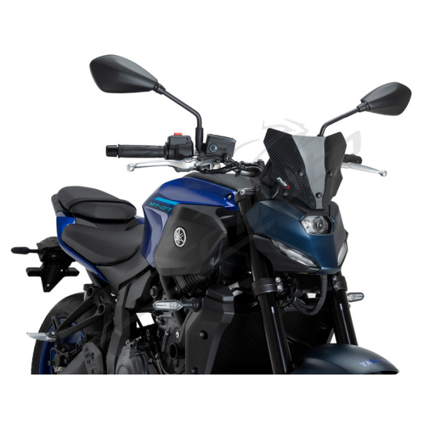 PUIG Sport Windshield carbon fiber Yamaha MT-07 700 2025