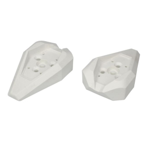 RDMOTO SL01 Rėmo slideriai balti 119x72x30mm