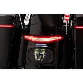 CIRO Latitude Red Taillight and License Plate Mount HARLEY DAVIDSON FLHRXS / FLHX / FLHXS / FLHXSE / FLTRX / FLTRXS / FLTRXSE 1690-1923 14-25