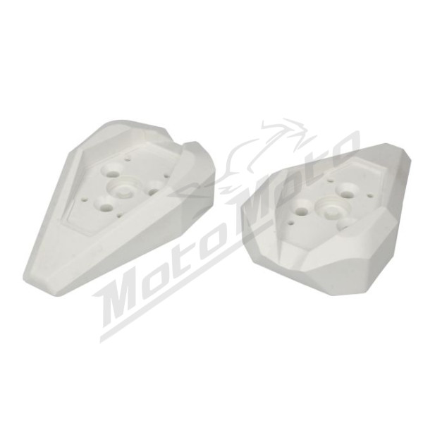RDMOTO SL01 Rėmo slideriai balti 119x72x30mm