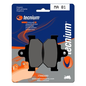 TECNIUM Street Organic Brake pads MA81 Maico / Suzuki 125-650cc 85-11