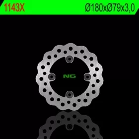 NG BRAKES 1143X Front / Rear Wave Fixed Brake Disc KAWASAKI / SUZUKI KAWASAKI KX / SUZUKI RM 65 00-24