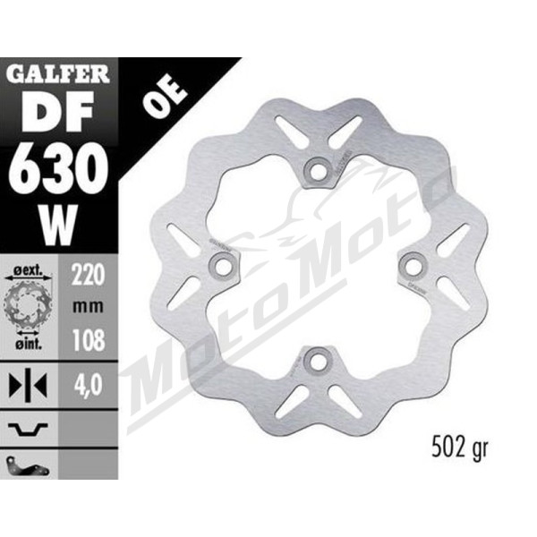 GALFER Rear brake disc Ducati 748-998 94-02
