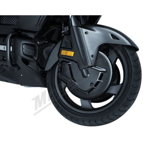 KURYAKYN Priekinių diskų dangteliai juodi Honda GL 1800 01-17