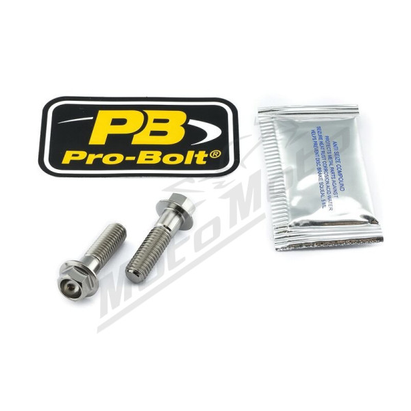 PRO BOLT Titanium Brake Caliper Mount Kit Aprilia / BMW / Suzuki 250-1400cc 96-24