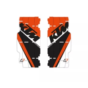 BLACKBIRD Replica KTM Trophy 2020 radiatoriaus grotelių lipdukų rinkinys KTM EXC/SX/EXC-F/SX-F 125-500cc 2016-2023