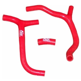 KSX Radiator Hose Y-Kit Red HONDA CRF 450cc 2009-2012