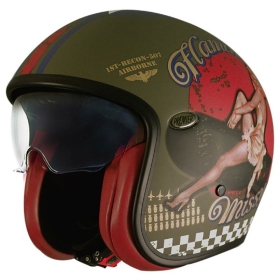 Premier Helmets Vintage Evo Pin Up Military BM