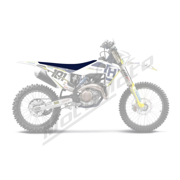 Blackbird Racing Pyramid Sėdynės užvalkalas Husqvarna FC / FE / TC / TE 125-501cc 19-23 Mėlynas
