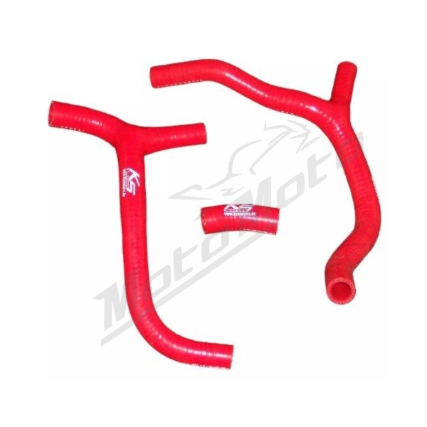 KSX Radiator Hose Y-Kit Red HONDA CRF 450cc 2009-2012
