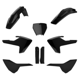 POLISPORT Complete MX Body Kit Black Husqvarna FC / TC / KTM SX 125-450cc 16-20