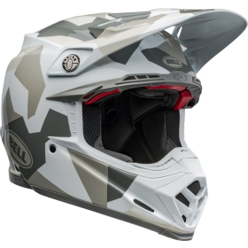 BELL Moto-9S Flex Helmet - Rover Gloss White Camo