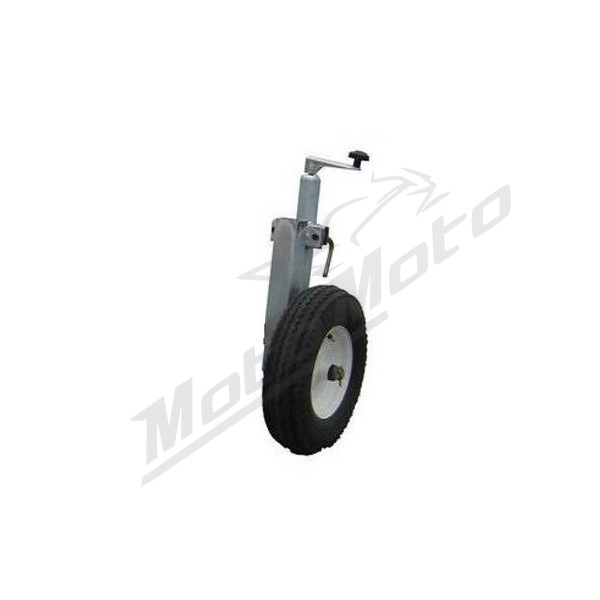 Bronco Complete wheel left incl. bracket for road scraper