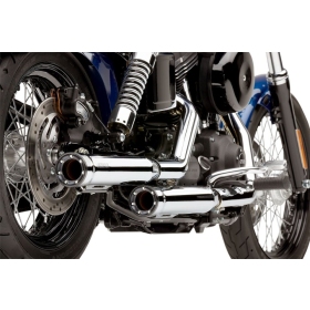 COBRA RPT 3" Slip-On Mufflers Harley Davidson FXD / FXDB / FXDC / FXDL / FXDWG / FXDX / FXDXT 1340-1690cc 95-17