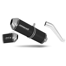Kawasaki ZX6R 636 2003-2004 EU Approved Exhaust Silencer OVR BLACK