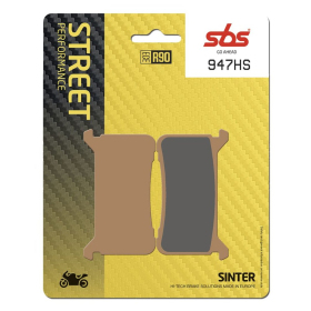 SBS DC Racing Dual Carbon Brake Pads Honda CB / VFR 800-1100cc 17-24