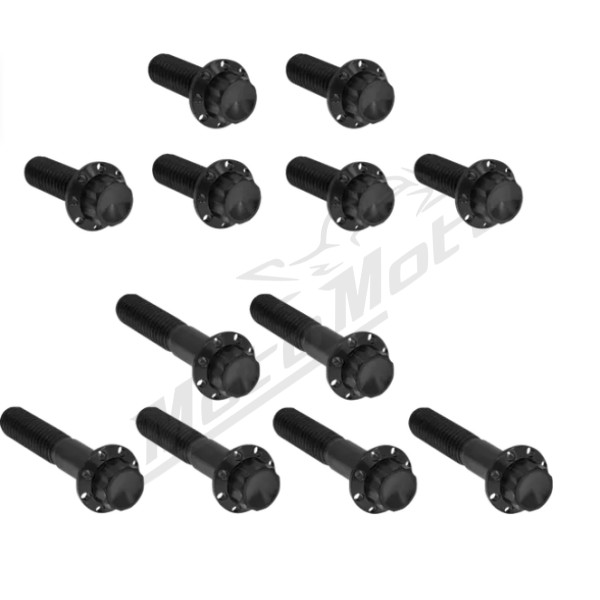 ARLEN NESS Vožtuvo dangtelio varžtų rinkinys M8/M10/M12