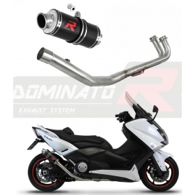 Duslintuvo kompl. Dominator GP1 BLACK YAMAHA T-MAX 530 2012-2016