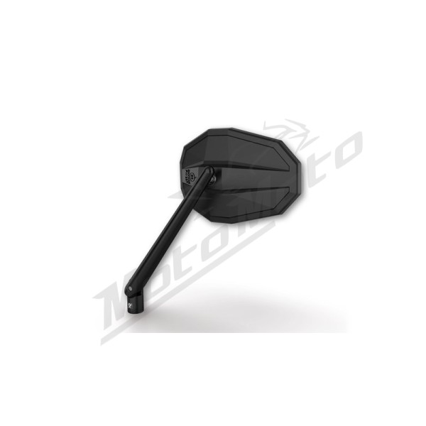 HIGHSIDER smart Handlebar Mirror Straight Black (1pc)  Aprilia / BMW / Ducati / Honda / Husqvarna / Kawasaki / KTM / Moto Guzzi / Suzuki / Triumph / Yamaha 85-1290cc 17-24