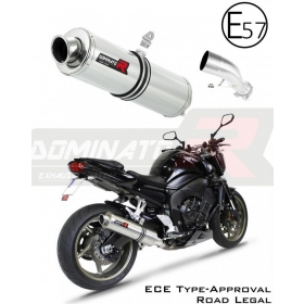 Exhaust silencer Dominator ROUND YAMAHA FZ1 1000 FAZER 2006-2015