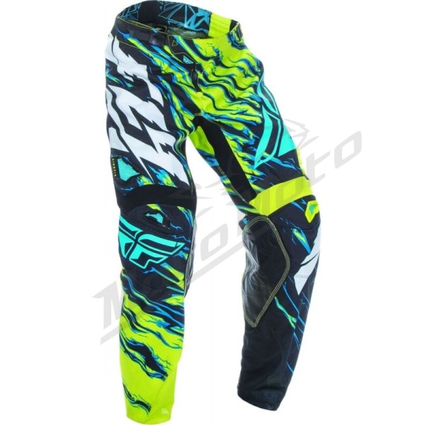 FLY RACING Kinetic Relapse Pants Red/White/Blue Sz 28S