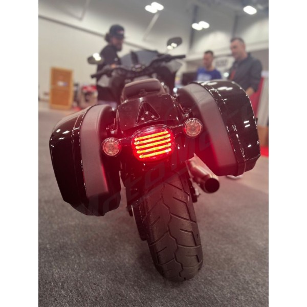 CUSTOM DYNAMICS ProBEAM® Low-Profile LED Taillight Kit Harley Davidson FLD / FLDE 883-1977cc 96-24