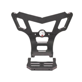 AXP Baxper HDPE priekinis bamperis juodas HONDA TRX 450 1998-2014
