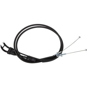 MOOSE OFFROAD Black Vinyl Throttle Cable Honda CRF 250-450 R/RX 21-24