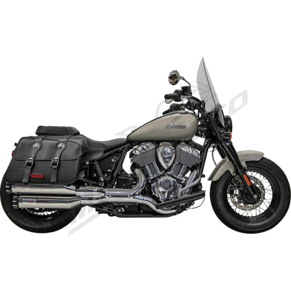 BASSANI XHAUST 4" Slip-On duslintuvai INDIAN CHIEF / SUPER CHIEF 2022-2026