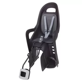 POLISPORT Groovy Maxi FF 29" Rear Child Bike Seat Frame Mounting - Black/Dark Grey
