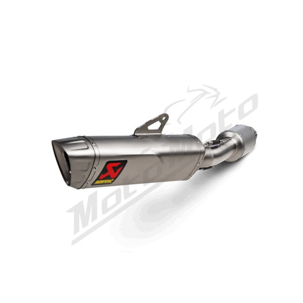 AKRAPOVIC Slip-On Line Muffler Titanium / Stainless Steel Honda CBR 1000RR-R 24-25