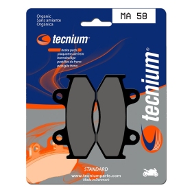 TECNIUM Street Organic stabdžių trinkelės MA58 Honda CN / MTX / NES / NSR / XL / XR 80-600cc 83-06