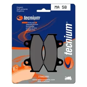 TECNIUM Street Organic Brake pads MA58 Honda CN / MTX / NES / NSR / XL / XR 80-600cc 83-06