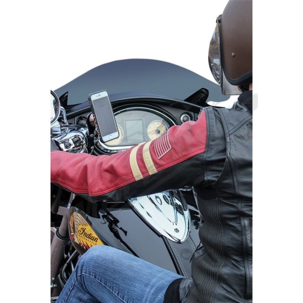 KLOCK WERKS "iOmount™ telefono laikiklis INDIAN CHIEF/ROADMASTER/SPRINGFIELD 111-116 14-25