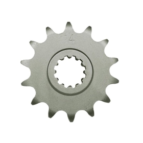 Tec-X Front sprocket 14T (420) Aprilia / Beta / Drac / Fantic / Motorhispania / Peugeot / Rieju / Yamaha 50cc 98->