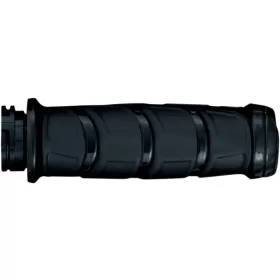 KURYAKYN Kinetic Black Grips Ø25.4mm Harley Davidson FLDE / FLFB / FLHT / FXBR / FXST 1750/1923 18-24