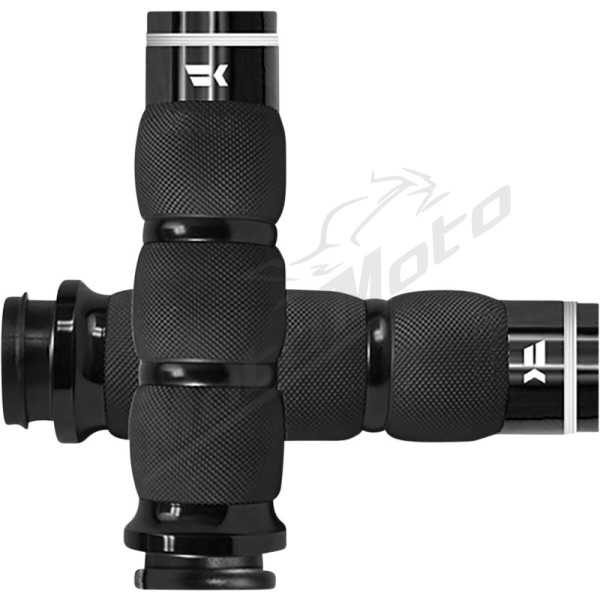 KHROME WERKS Tracer Grips 25,4mm Harley Davidson FLDE / FLFB / FLFBS / FLHR / FLHTK / FLHX / FLSL / FXBR 975-1923 07-24