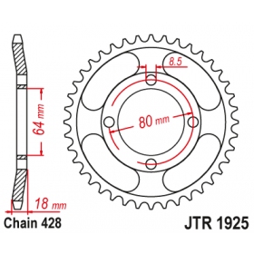 Rear sprocket JTR1925