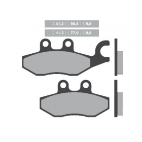 Brake pads NOVASCOOT FT3097 / MCB771 STANDARD